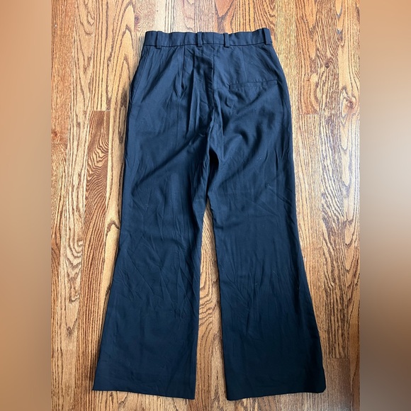 COS Bootcut Black Wool Trousers – Size 6 - Picture 4 of 10